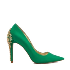 Dune London AUDLEY - GREEN-Women Heels