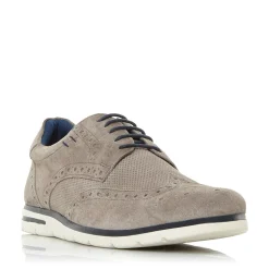Dune London BARRY - GREY-Men Casual Shoes | Brogues