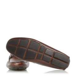 Dune London BEACONS - DARK BROWN-Men Casual Shoes