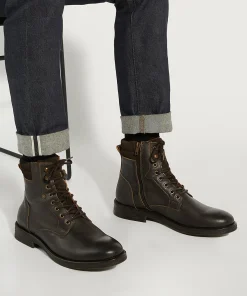 Dune London CADOGAN - DARK BROWN-Men Casual Boots