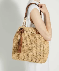 Dune London DESTINATIONS - NATURAL- Handbags