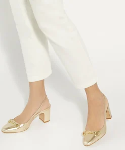 Dune London DETAILED - GOLD-Women Heels