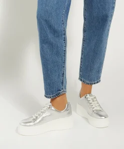 Dune London EPISODE - SILVER-Women Flat Shoes | Trainers