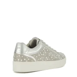Dune London EVERLEAS - SILVER-Women Flat Shoes | Trainers