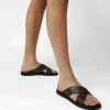 Dune London FRANKS - BROWN-Men Smart Sandals