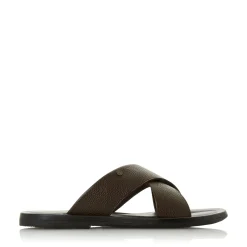 Dune London FRANKS - BROWN-Men Smart Sandals