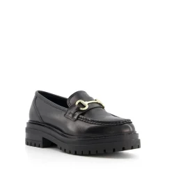 Dune London GALLAGHER - BLACK-Women Flat Shoes | Wide Fit Shoes