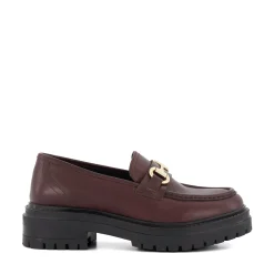 Dune London GALLAGHER - BURGUNDY-Women Flat Shoes | Loafers