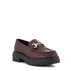 Dune London GALLAGHER - BURGUNDY-Women Flat Shoes | Loafers