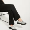 Dune London GALLAGHER - SILVER-Women Flat Shoes | Loafers