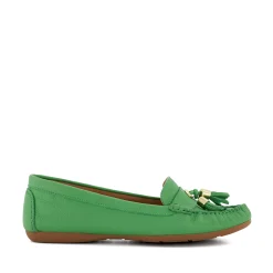 Dune London GARNER - GREEN-Women Flat Shoes | Loafers