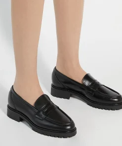 Dune London GILD - BLACK-Women Loafers | Flat Shoes