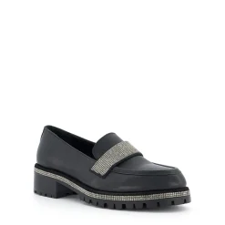 Dune London GLITTERING - BLACK-Women Flat Shoes | Loafers