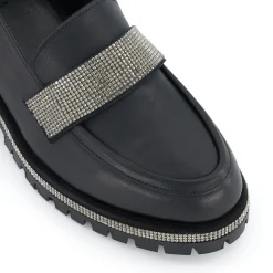 Dune London GLITTERING - BLACK-Women Flat Shoes | Loafers