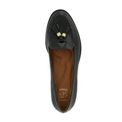 Dune London GLOBAL - BLACK-Women Flat Shoes | Wide Fit Shoes