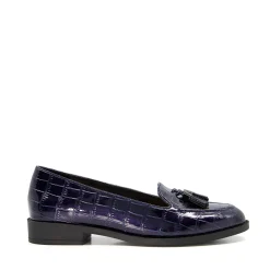 Dune London GLOBAL - NAVY-Women Flat Shoes | Loafers