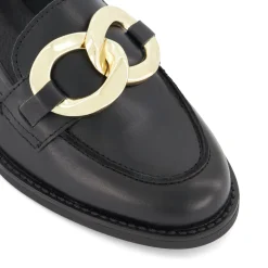 Dune London GODDESS - BLACK-Women Flat Shoes | Loafers