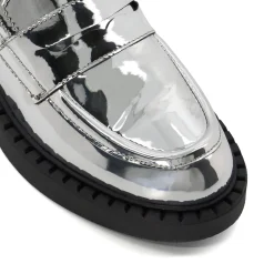 Dune London GRADUAL - SILVER-Women Flat Shoes | Loafers