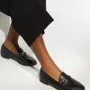 Dune London GRANDEUR - BLACK-Women Flat Shoes | Wide Fit Shoes