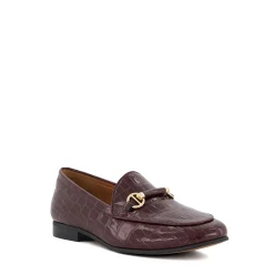 Dune London GRANDEUR - BURGUNDY-Women Flat Shoes | Loafers