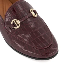 Dune London GRANDEUR - BURGUNDY-Women Flat Shoes | Loafers