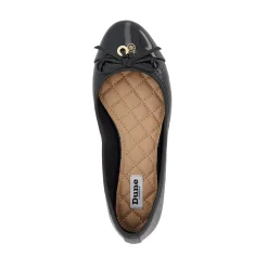 Dune London HALLO - BLACK-Women Flat Shoes | Ballet Pumps