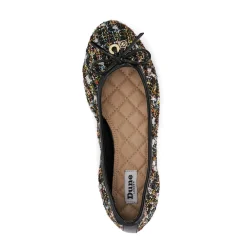 Dune London HALLO - BLACK-Women Flat Shoes | Ballet Pumps
