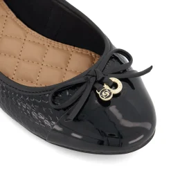 Dune London HALLO - BLACK-Women Flat Shoes | Ballet Pumps