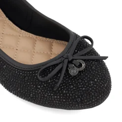 Dune London HALLO - BLACK-Women Flat Shoes | Ballet Pumps