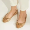 Dune London HALLO - CAMEL-Women Flat Shoes | Ballet Pumps