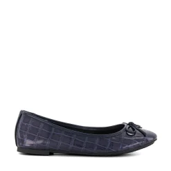 Dune London HALLO - NAVY-Women Flat Shoes | Ballet Pumps
