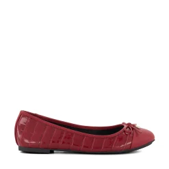 Dune London HALLO - RED-Women Flat Shoes | Ballet Pumps