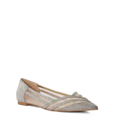Dune London HARLENES - PEWTER-Women Flat Shoes | Ballet Pumps