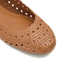 Dune London HARLOWS - TAN-Women Flat Shoes | Ballet Pumps