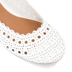 Dune London HARLOWS - WHITE-Women Flat Shoes | Ballet Pumps