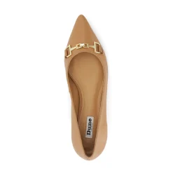 Dune London HAYDENNE - CAMEL-Women Flat Shoes | Ballet Pumps