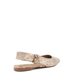 Dune London HEIGHTEN - REPTILE-Women Flat Shoes | Ballet Pumps