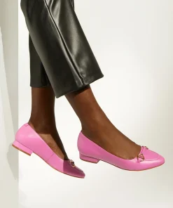 Dune London HIPPY - PINK-Women Flat Shoes | Ballet Pumps