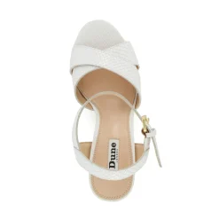 Dune London JEALOUS - WHITE-Women Heeled Sandals | Block Heeled Sandals