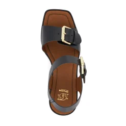 Dune London JENIES - BLACK-Women Heeled Sandals | Block Heeled Sandals