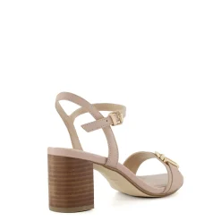 Dune London JESSIE - BLUSH-Women Heeled Sandals | Block Heeled Sandals