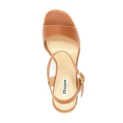Dune London JODI - TAN-Women Heeled Sandals | Block Heeled Sandals