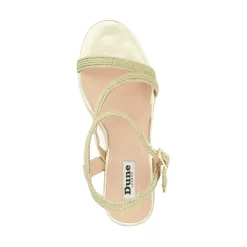 Dune London KAIA - GOLD-Women Heeled Sandals | Wedge Sandals