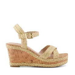 Dune London KELISA - BEIGE-Women Heeled Sandals | Wedge Sandals
