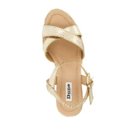 Dune London KIND - GOLD-Women Heeled Sandals | Wedge Sandals