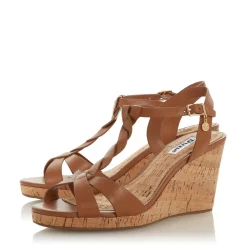 Dune London KOALA - TAN-Women Heeled Sandals | Wide Fit Sandals