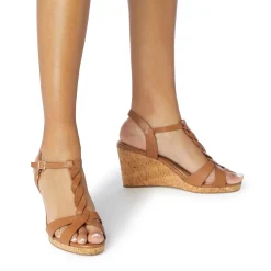 Dune London KOALA - TAN-Women Heeled Sandals | Wide Fit Sandals