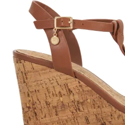 Dune London KOALA - TAN-Women Heeled Sandals | Wedge Sandals