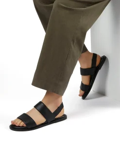 Dune London LAUDE - BLACK-Women Flat Sandals