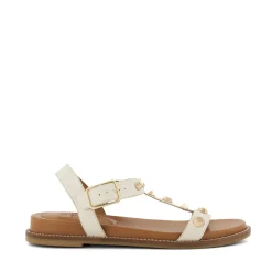 Dune London LAURELS - ECRU-Women Flat Sandals